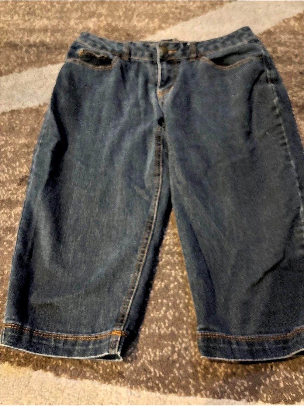 Beau   Jeans Waist 8 capris